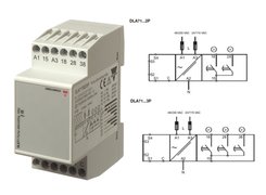 2 or 3 pumps alternating relay. Carlo Gavazzi