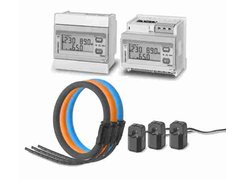 Energy/Analyzer meters. Current inputs: normal CT, miniature split-core or Rogowski. Carlo Gavazzi