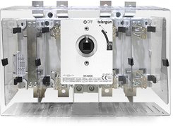 Fusible switch-disconnectors 0-Ι AC 2x, 3x, 3x+N 250A-315A-400A. Telergon