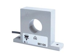 Single phase CT with output 0,4 - 4 V DC for use with overcurrent monitoring relays. Carlo Gavazzi