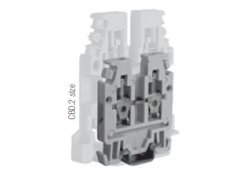 Mini screw-clamp terminal blocks. Cabur