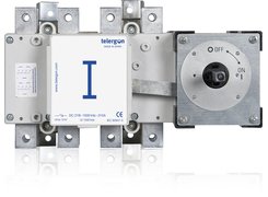 Switch–disconnectors  0-Ι S5000M DC 3 x + 3 x 200Α  , 4 x + 4 x 315Α  / 1500 VDC. Telergon