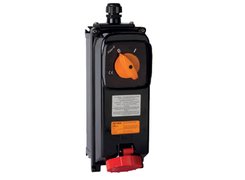 Interlocked socket-outlets in aluminium alloy ALUPRES-EX .Palazzoli