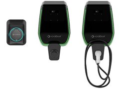 Single Phase & Three Phase electric vehicle charging station. Series: EVPL, EVCOM & EVES. Cabur