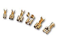 Female disconnect terminals without insulation. Cembre