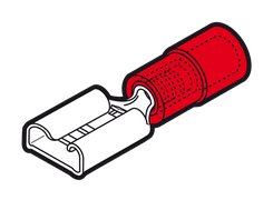 Halogen free insulated female disconnect terminals. Cembre