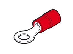 PVC insulated ring terminals. Cembre