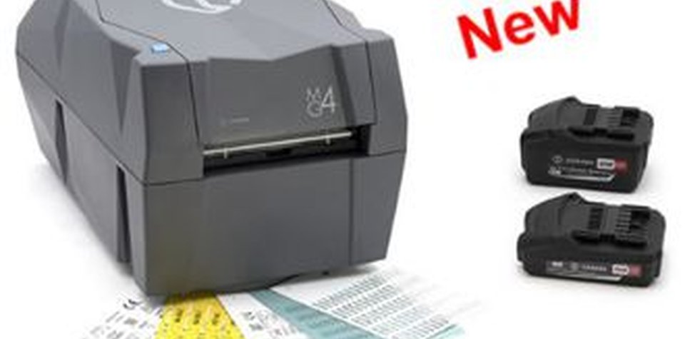 Printer for marking electrical applications with portability, MG4. Cembre