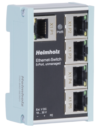 700-840-5ES01, 5-port, unmanaged, 10/100 Mbit
